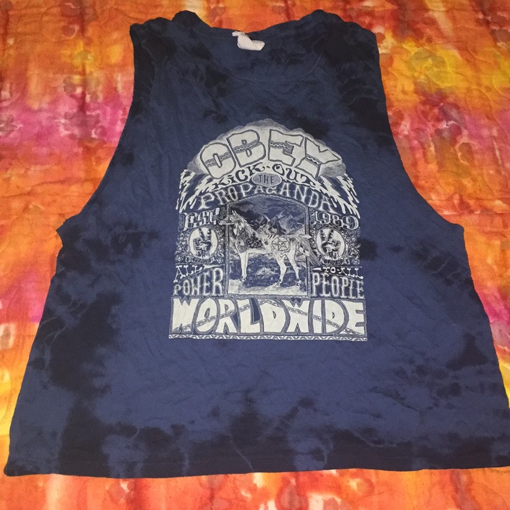 Obey muscle tank